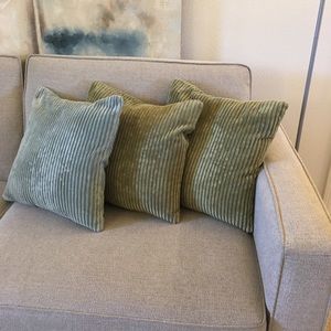3 Throw Pillows